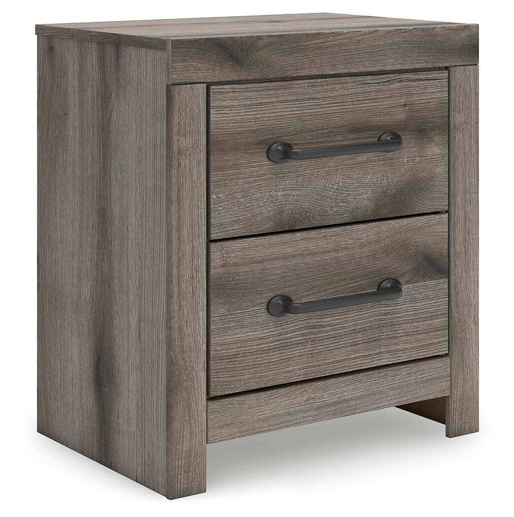 Graystorm Twin Panel Storage Bed, Dresser, Mirror, Chest and Nightstand