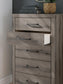 Graystorm Twin Panel Storage Bed, Dresser, Mirror, Chest and Nightstand