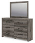 Graystorm Full Panel Bed, Dresser, Mirror, Chest and Nightstand