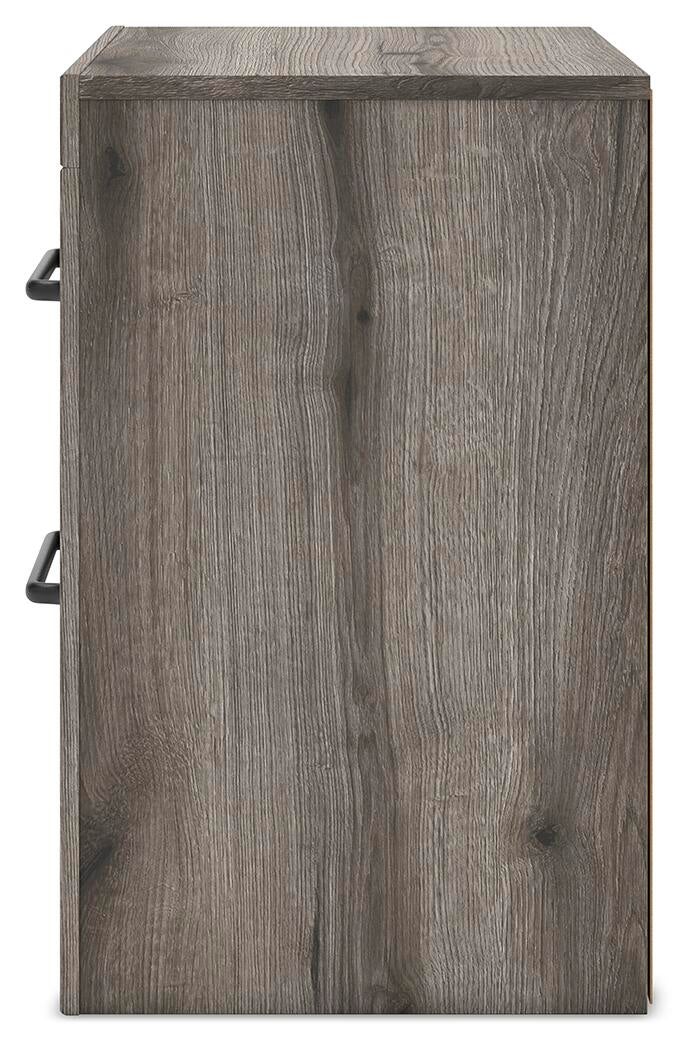 Graystorm Full Panel Bed, Dresser, Mirror, Chest and Nightstand
