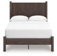 Pamytta Full Panel Platform Bed, Dresser and Mirror