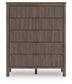 Cadmori Queen Panel Platform Bed, Dresser, Mirror, Chest and Nightstand