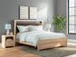 Kinlanni King Upholstered Panel Bed, Dresser, Mirror and Nightstand