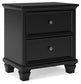 Lanolee Full Panel Storage Bed, Dresser, Mirror and Nightstand
