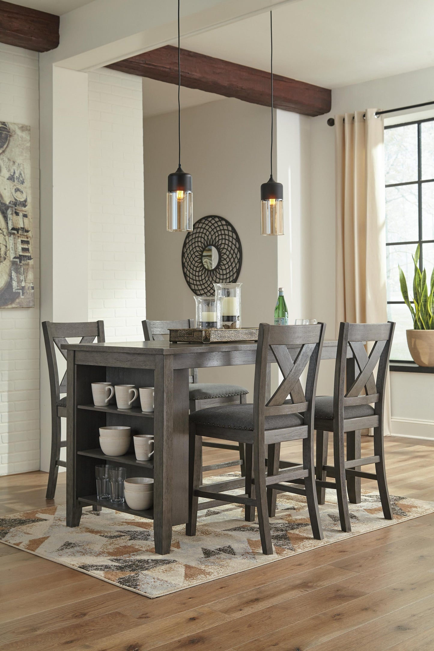 Caitbrook Upholstered Barstool (2/CN)