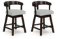 Haddigan UPH Swivel Barstool (2/CN)