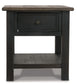 Tyler Creek Rectangular End Table
