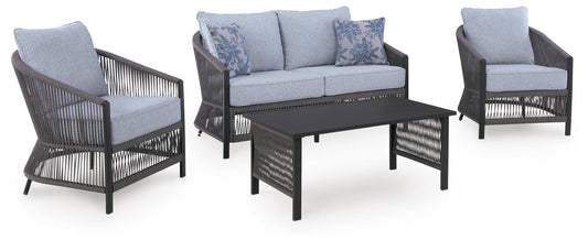Bridges Beach Love/Chairs/Table Set (4/CN)