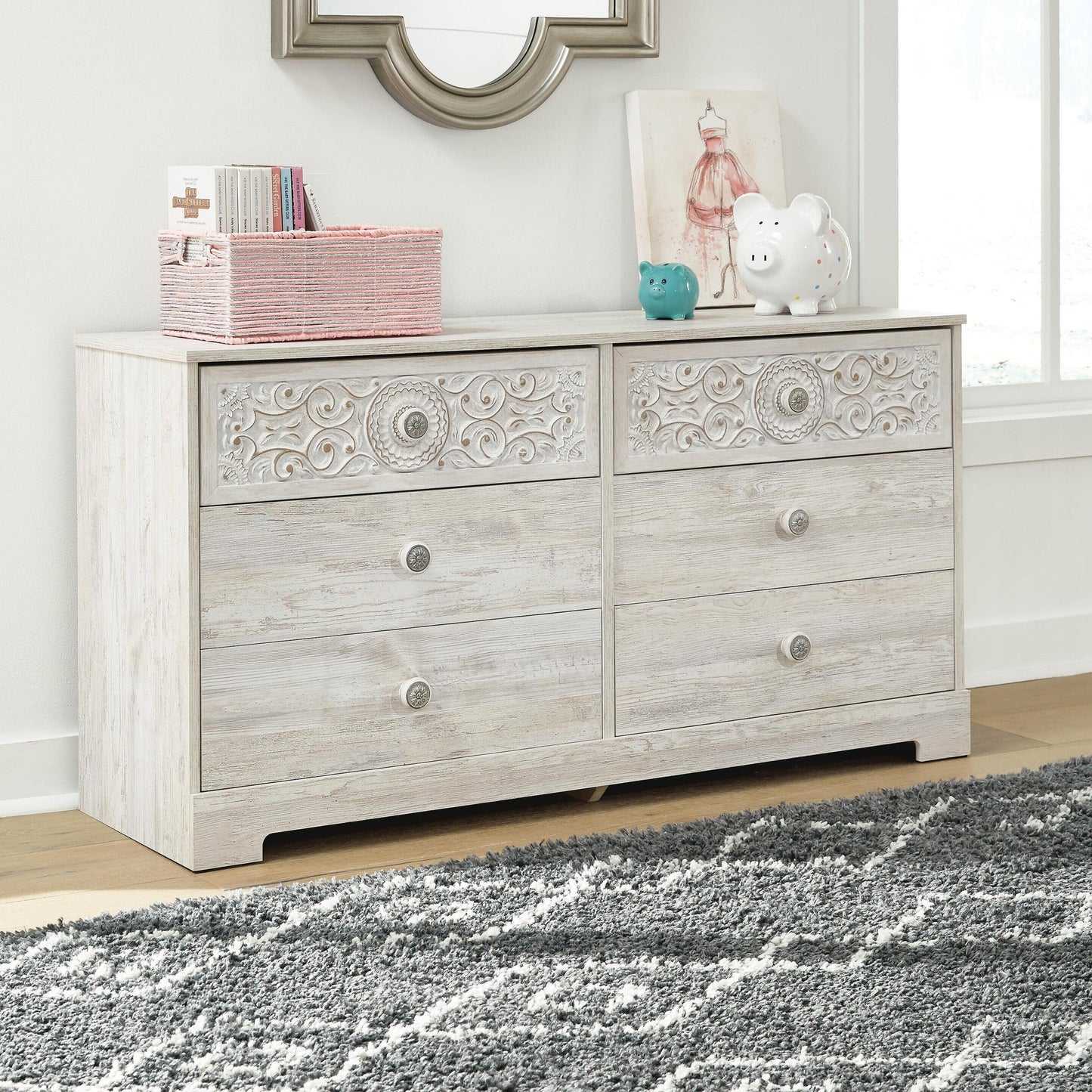 Paxberry Six Drawer Dresser