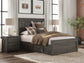 Vonitta Bay Full Panel Bed with 2 Sided Storage