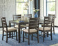 Rokane Dining Room Table Set (7/CN)