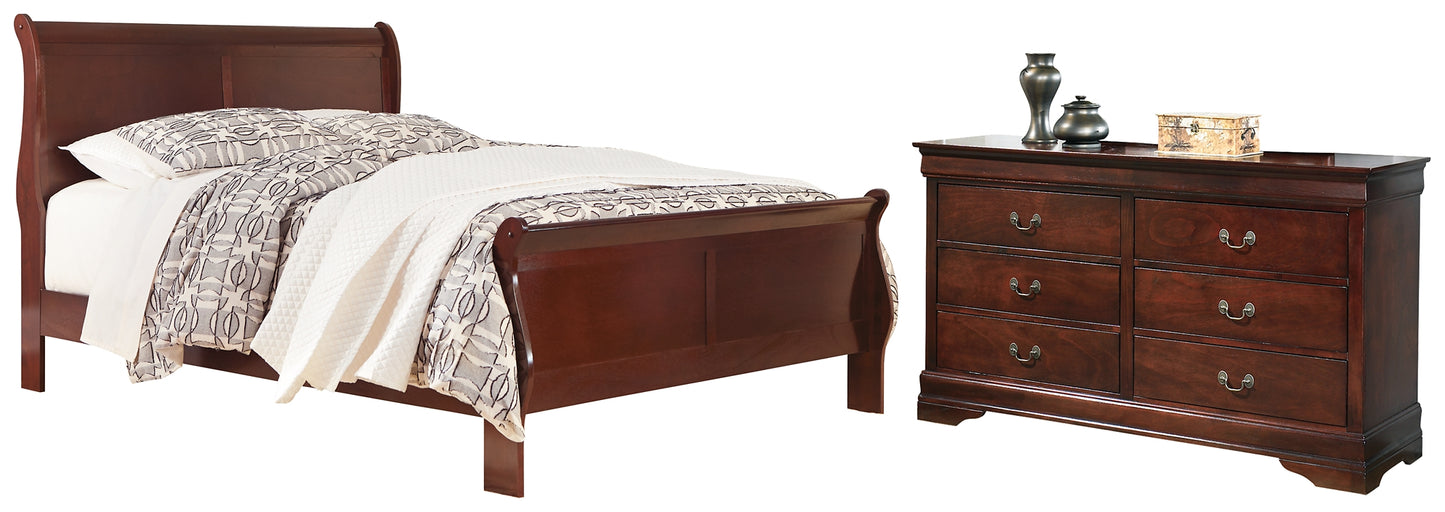 Alisdair Queen Sleigh Bed with Dresser