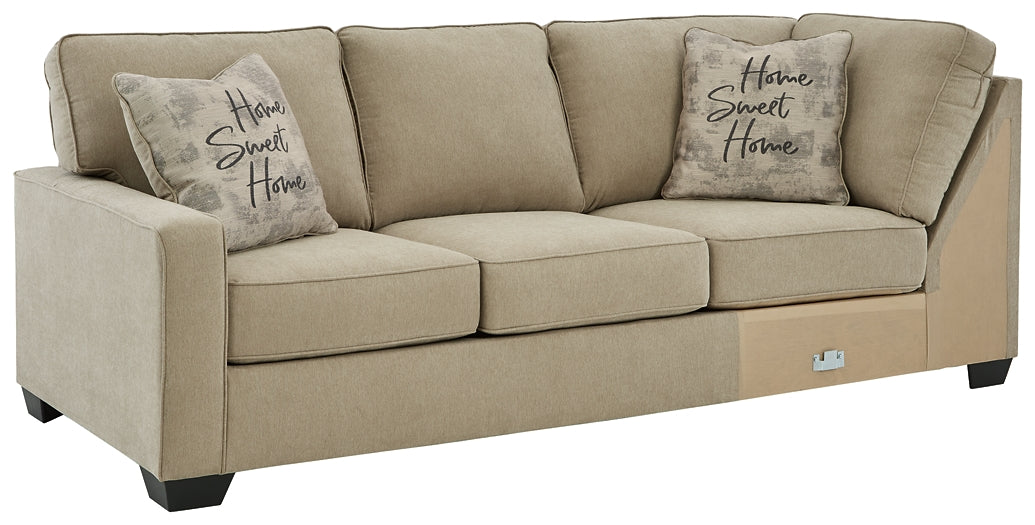 Lucina 3-Piece Sectional with Ottoman