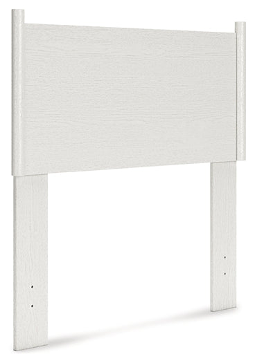 Aprilyn Twin Panel Headboard with Dresser and Chest