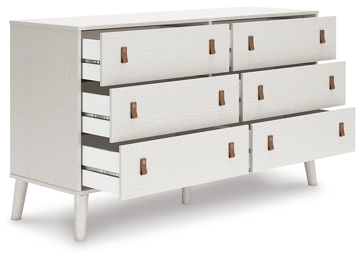 Aprilyn Twin Panel Bed with Dresser and 2 Nightstands