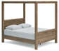 Aprilyn Queen Canopy Bed with Dresser